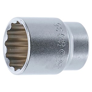 BGS Umetak za utični ključ dvanaesterokutni | 20 mm (3 /4) | 36 mm