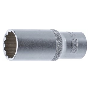 BGS Umetak za utični ključ dvanaesterokutni, duboki | 12,5 mm (1 /2) | 22 mm