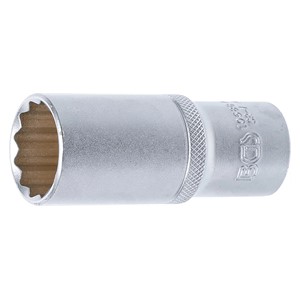 BGS Umetak za utični ključ dvanaesterokutni, duboki | 12,5 mm (1 /2) | 24 mm