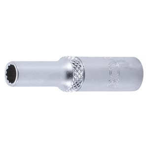 BGS Umetak za utični ključ dvanaesterokutni, duboki | 6,3 mm (1 /4) | 5,5 mm