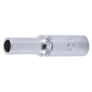 BGS Umetak za utični ključ dvanaesterokutni, duboki | 6,3 mm (1 /4) | 6 mm