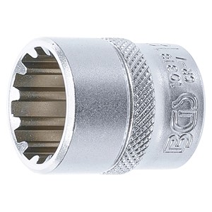 BGS Umetak za utični ključ Gear Lock | 10 mm (3 /8) | 18 mm