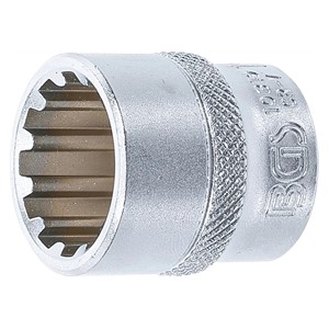 BGS Umetak za utični ključ Gear Lock | 10 mm (3 /8) | 19 mm