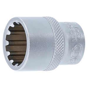 BGS Umetak za utični ključ Gear Lock | 12,5 mm (1 /2) | 20 mm