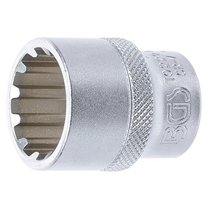 BGS Umetak za utični ključ Gear Lock | 12,5 mm (1 /2) | 22 mm