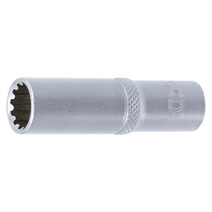 BGS Umetak za utični ključ Gear Lock, duboki | 10 mm (3 /8) | 12 mm