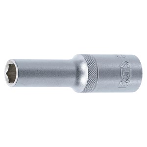 BGS Umetak za utični ključ šesterokutni, duboki | 12,5 mm (1 /2) | 10 mm