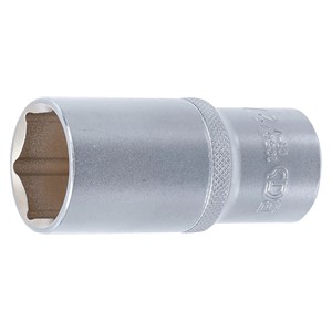 BGS Umetak za utični ključ šesterokutni, duboki | 12,5 mm (1 /2) | 27 mm