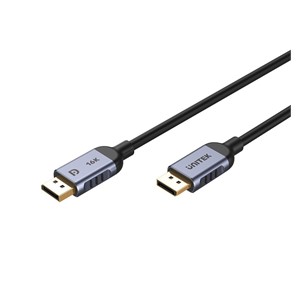 UNITEK C1628GY01-2M DisplayPort cable Black, Grey