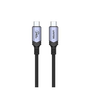 UNITEK CABLE USB-C, 240W, 2M