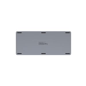 UNITEK D1092A keyboard USB US International Grey 2