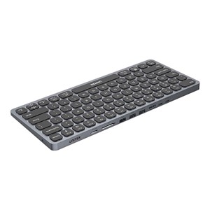 UNITEK D1092A keyboard USB US International Grey