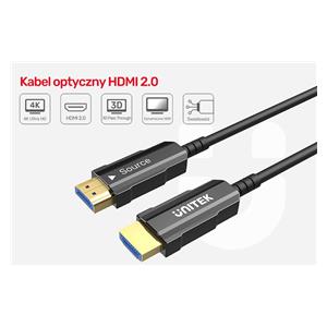 UNITEK HDMI CABLE 2.0 4K 60HZ AOC-20M 6