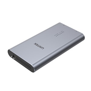 UNITEK S1206A SolidForce USB-C to PCIe /NVMe M.2 SSD 10Gbps Dual Bay Enclosure with Offline Clone