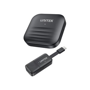UNITEK V1184A01 AV extender AV transmitter & receiver Black