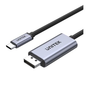 UNITEK V1409A cable gender changer USB-C DisplayPort Black, Grey
