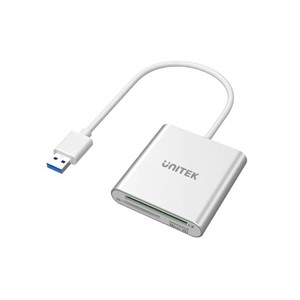 UNITEK Y-9313 card reader USB 3.2 Gen 1 (3.1 Gen 1) Silver