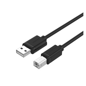 UNITEK Y-C421GBK USB cable 5 m USB 2.0 USB A USB B Black