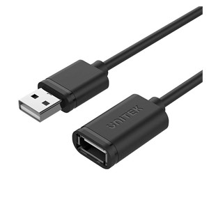 UNITEK Y-C450GBK USB cable 2 m USB 2.0 USB A Black