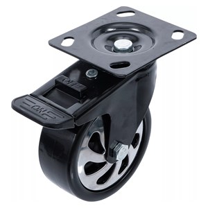 Upravljivi kotač | s montažnom pločom i kočnicom | za BGS 4107, 4204, 4205, 4206, 4199