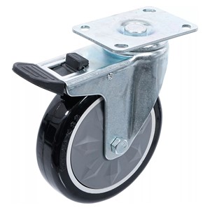 BGS Upravljivi kotač | s montažnom pločom i kočnicom | za BGS 4235, 6070