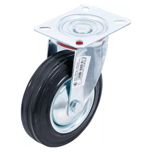 BGS Upravljivi kotač | s pričvrsnim postoljem | Ø 125 mm