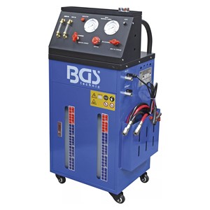 BGS Uređaj za izmjenu ulja automatskog prijenosnika s uređajem za ispiranje i setom prilagodnika