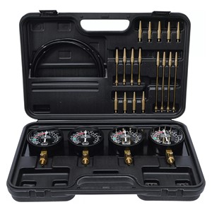 BGS Uređaj za testiranje sinkroniziranost karburatora | s 4 sinkrona sata | 26-dijelni