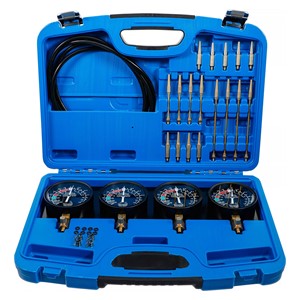 BGS Uređaj za testiranje sinkroniziranost karburatora | s 4 sinkrona sata | 29-dijelni