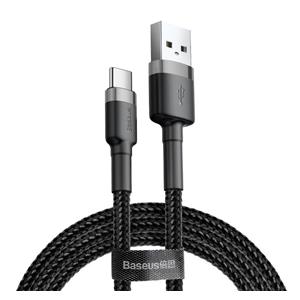 USB-C cable Baseus Cafule 3A 1m (gray & black)