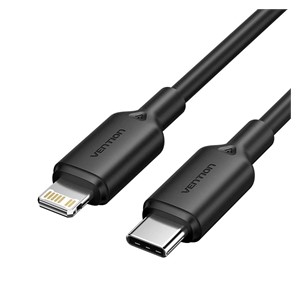 USB-C to Lightning Cable 3A 480Mbps 1m BLACK