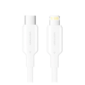 USB-C to Lightning Cable 3A 480Mbps 1m WHITE