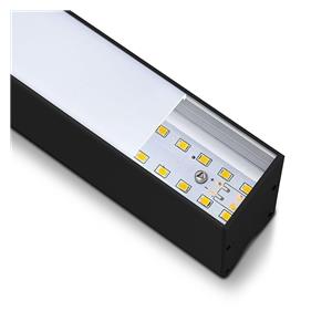 V-TAC LED Linear SAMSUNG CHIP 40W luminaire For connecting Suspended Black 120cm VT-7-40 4000K 3270lm 4