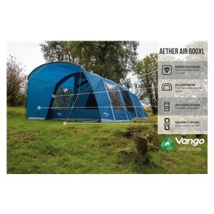 VANGO AETHER 600XL TENT MOROCCAN BLUE 4