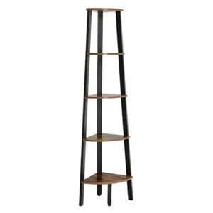 VASAGLE Corner bookcase, 5 levels LLS35X