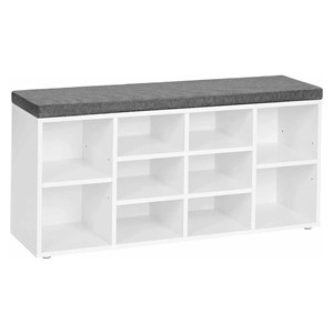 VASAGLE shoe bench 104 x 30 x 48 cm