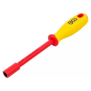 BGS VDE-odvijač-utični ključ | šesterokutni | 9 mm | dužina oštrice 125 mm