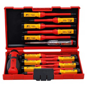 BGS VDE set odvijača | s izmjenjivom oštricom | 13-dijelni