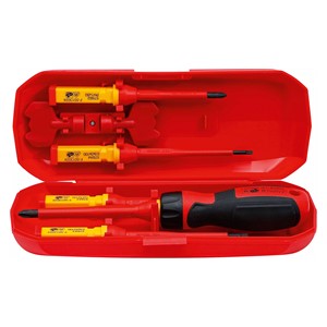 BGS VDE set odvijača | s izmjenjivom oštricom | 8-dijelni