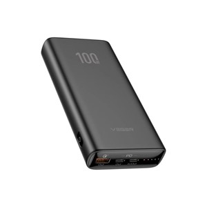 VEGER T100 PowerBank 20,000 mAh T100, black