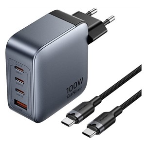 Vention 100W charger 1xUSB-A 3xUSB-C + cable