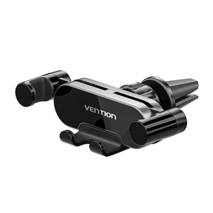 Vention Auto-Clamping Car Phone Mount With Duckbill Clip Gray Crossbar Type