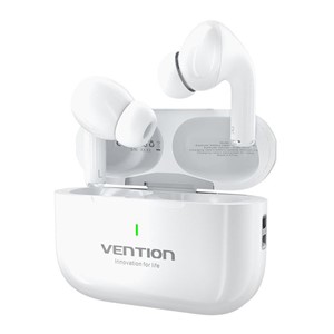 Vention Echo Lite E11 Headset True Wireless Stereo (TWS) Open-ear Calls /Music USB Type-C Bluetooth White