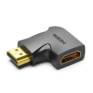 Vention HDMI 270 Degree Male to Female Vertical Flat Adapter Black