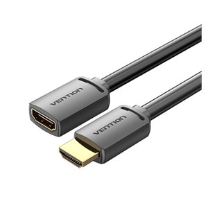 Vention HDMI-A Male to HDMI-A Female 4K HD Cable PVC Type 5M Black