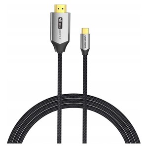 Vention USB-C to HDMI cable 4K@60Hz braided 2m GREY