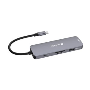 Verbatim CMH-08 USB Type-C 5000 Mbit /s Silver