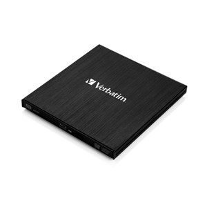 Verbatim External Slimline optical disc drive Blu-Ray RW Black
