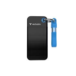 Verbatim Pocket SSD USB 3.2 Gen 2 1TB Black /Blue