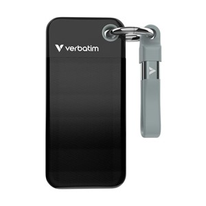 Verbatim Pocket SSD USB 3.2 Gen 2 2TB Black /Grey